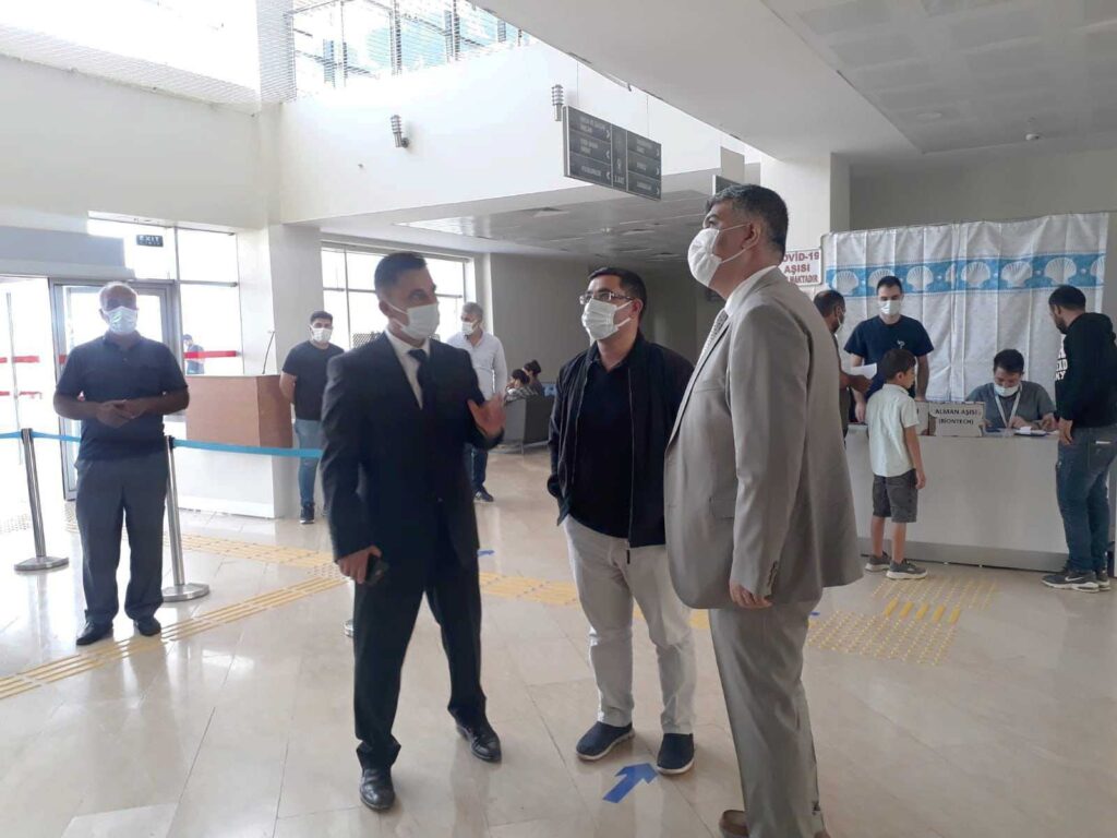 İl Sağlık Müdürü Gülüm Bozova Devlet hastanesinde incelemelerde bulundu