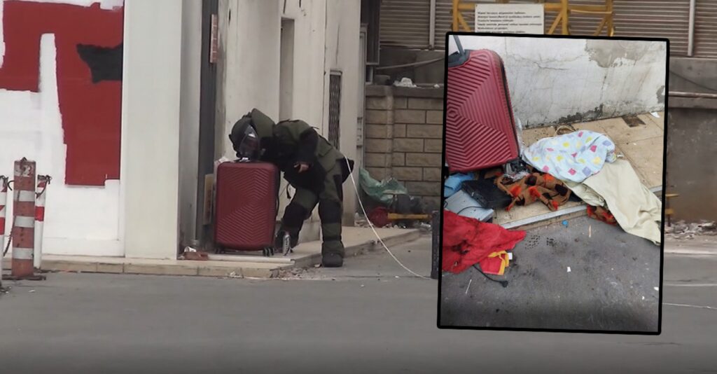 Şanlıurfa’da Akaryakıt istasyonunda şüpheli paket alarmı