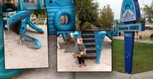 Şanlıurfa’da Bakımsız parkta çocuklar yaralanıyor