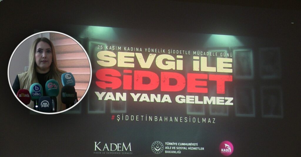 KADEM’in kadına şiddete karşı hazırladığı spot filmi Urfa’da tanıtıldı