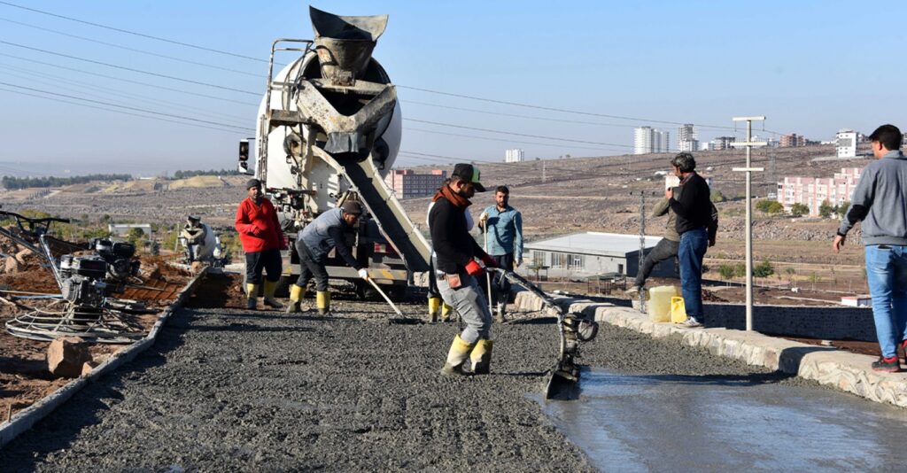 Siverek’te Kent Ormanı yapımı son aşamada