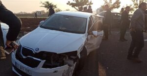 Şanlıurfa’da Sabah saatinde korkutan kaza!
