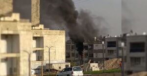 Şanlıurfa’da ev alev alev yandı!