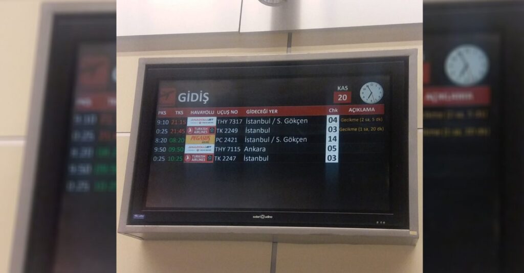 Şanlıurfa’da rötarlı uçuş tepkiye neden oldu