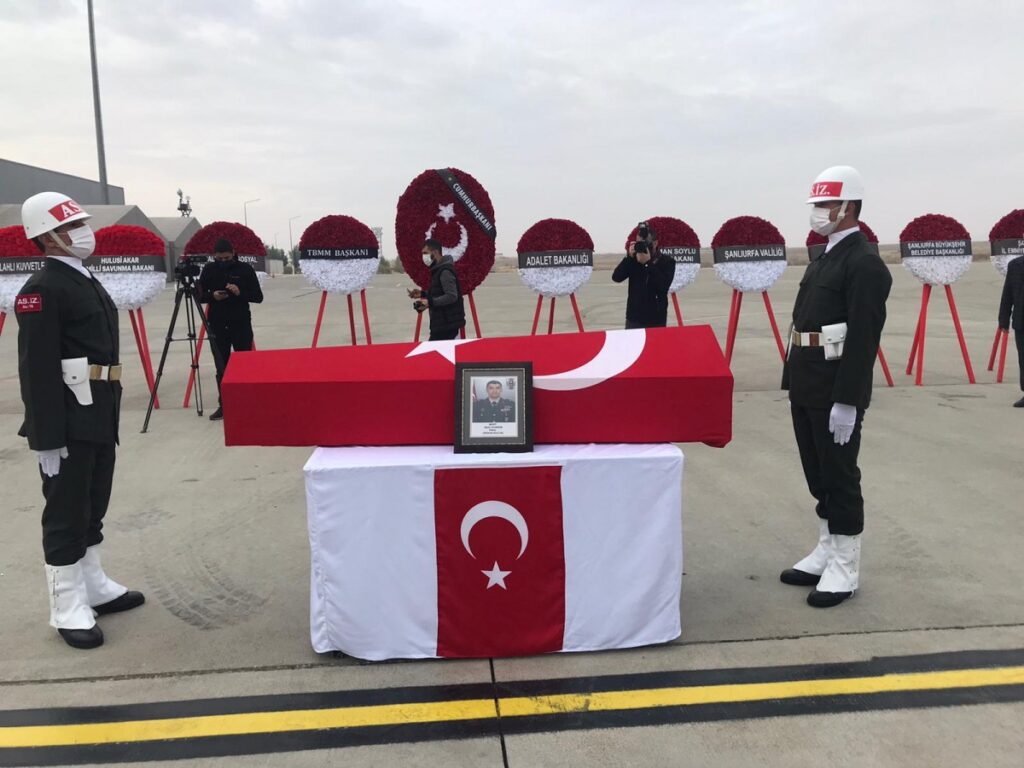 Şanlıurfa’da Şehit Binbaşı Yıldırım memleketine uğurlandı