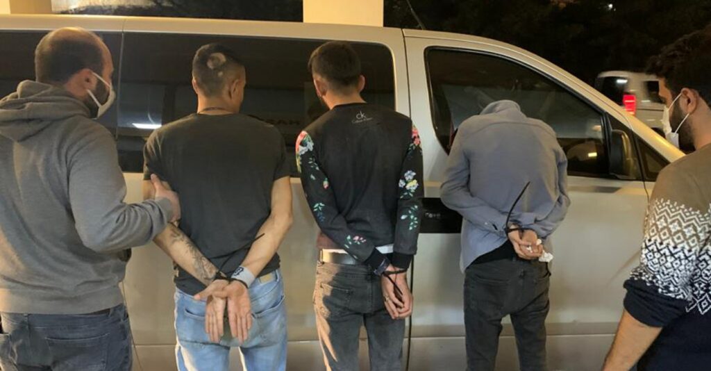 Şanlıurfa’da TEM hırsızlık zanlılarını yakaladı