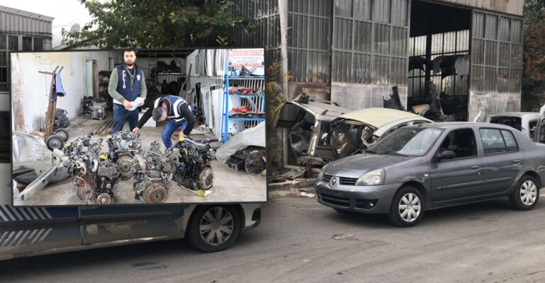 Şanlıurfa’da çalıntı araç atölyelerine operasyon!