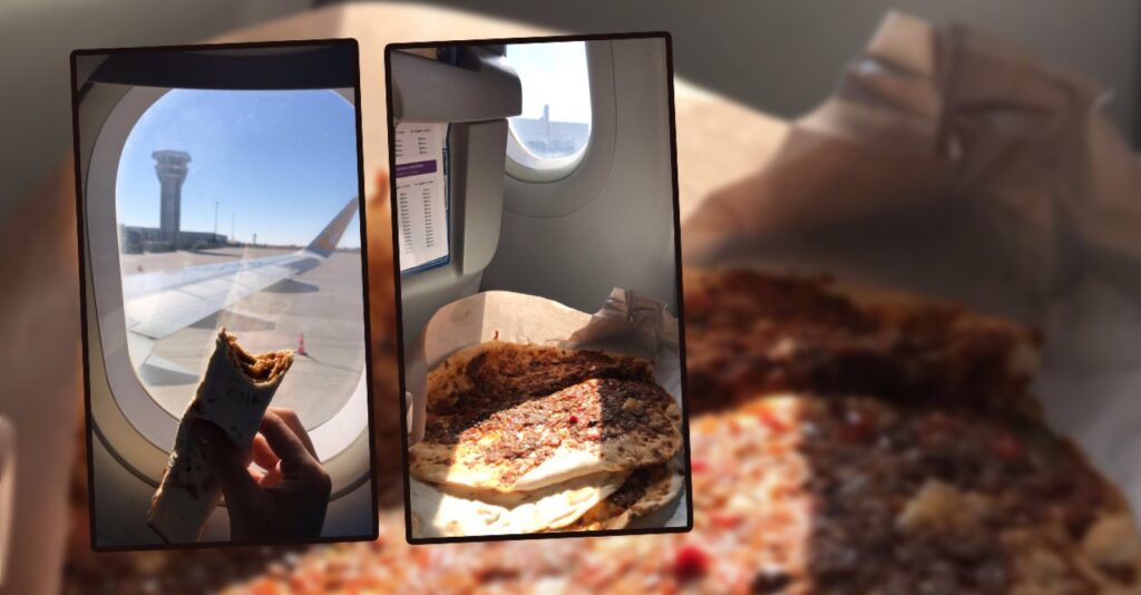 Urfa’da rötar yapan uçağın yolcularına sürpriz ikram