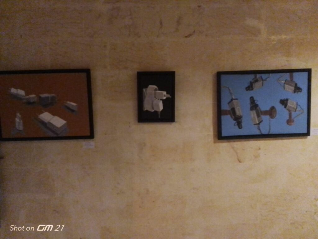 Urfa’da teknolojik aletler resim sergisi