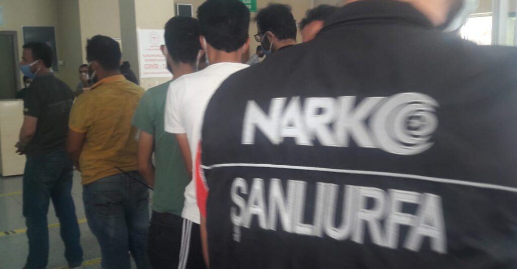 Şanlıurfa’da “torbacı” operasyonu: 8 gözaltı