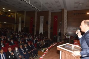 Vali Erin 24 Kasım programına katıldı