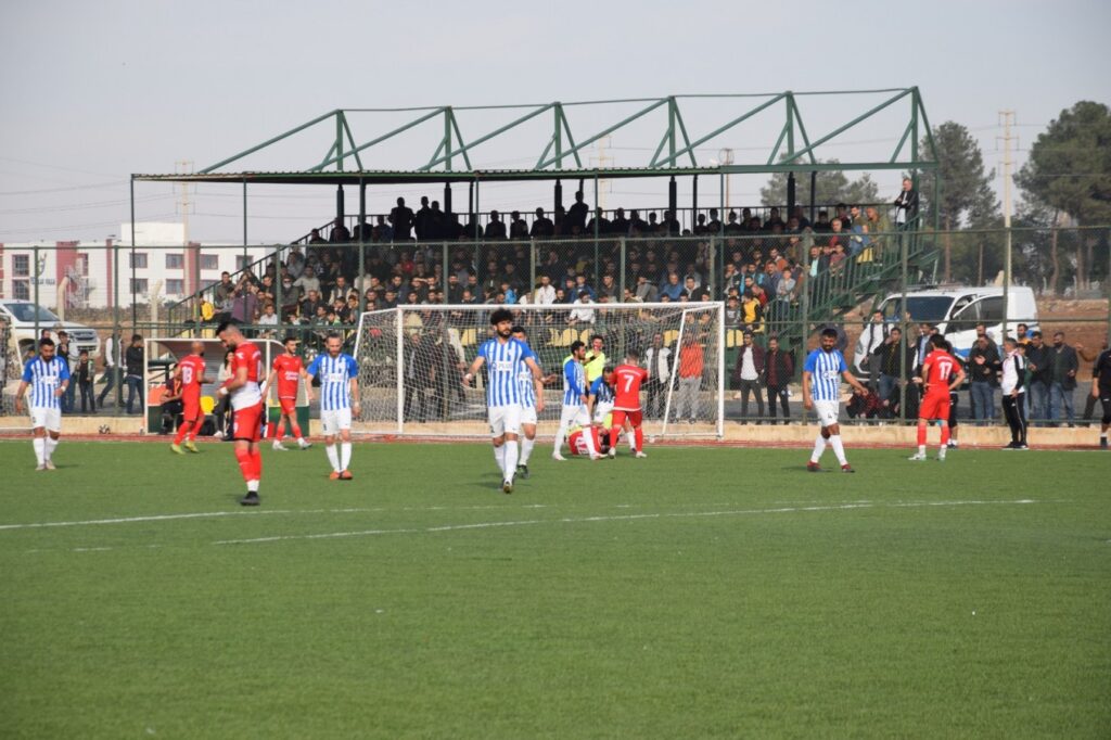 Viranşehir Belediyespor müsabakadan galip ayrıldı