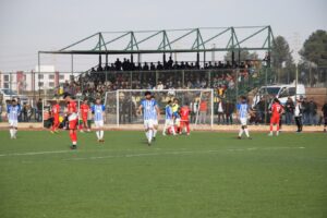 Viranşehir Belediyespor müsabakadan galip ayrıldı