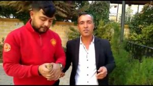 Şanlıurfa’da Yavru serçeyi demir korkuluktan itfaiye kurtardı