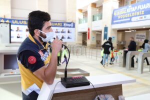 Şanlıurfa 4. Ulusal Kitap Fuarı’nda aşı standı açıldı