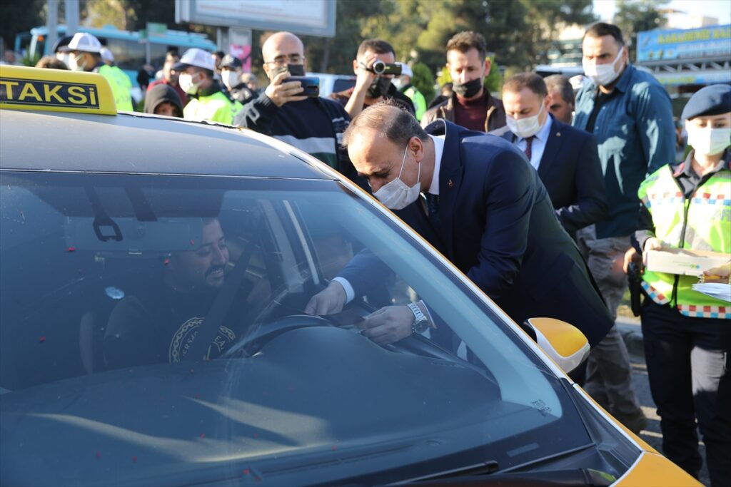 Şanlıurfa’da emniyet kemeri uygulaması yapıldı