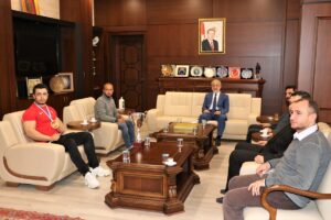 Şanlıurfalı milli sporcular ödüllendirildi