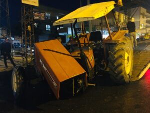 Siverek’te otomobil ile traktörün çarpışması sonucu 4 kişi yaralandı