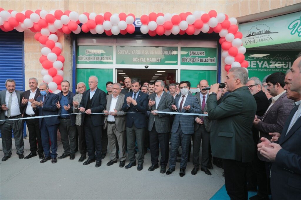 Şanlıurfa’da “Sosyal Market” hizmete girdi