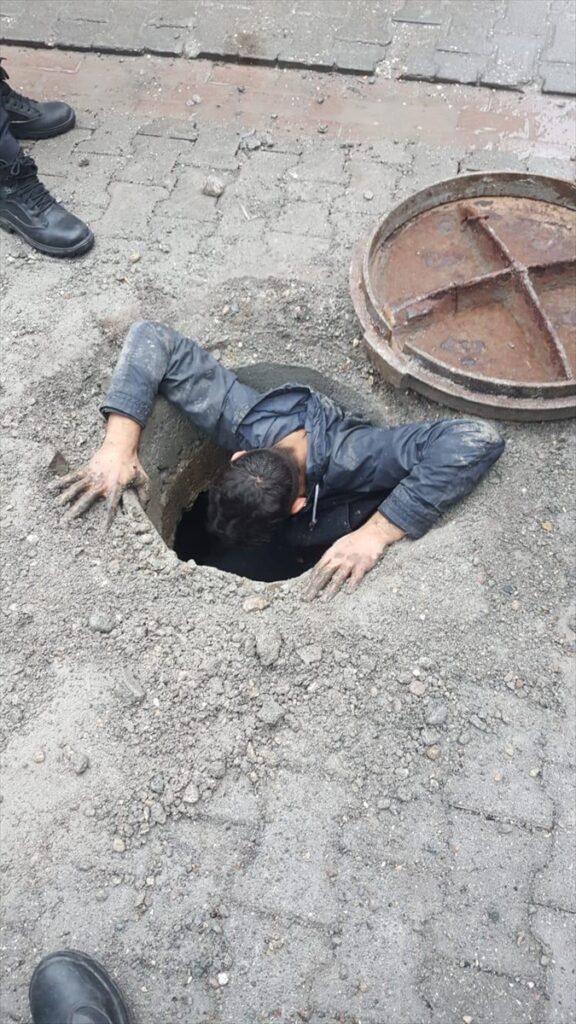 Şanlıurfa’da kablo çalarken suçüstü yakalanan 2 zanlı tutuklandı