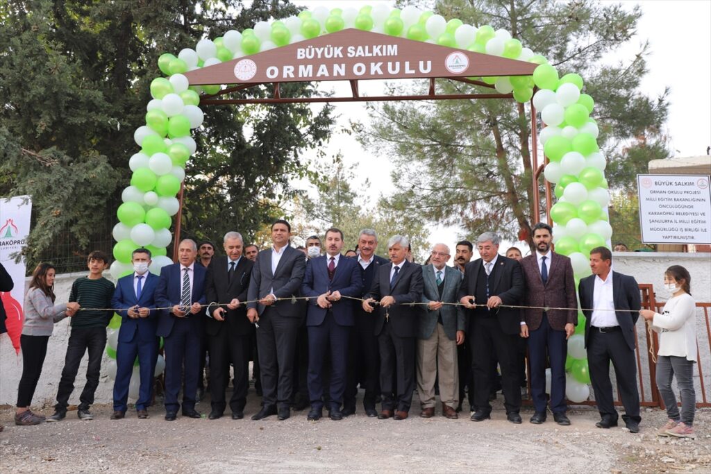 Şanlıurfa’da Büyük Salkım Orman Okulu törenle açıldı