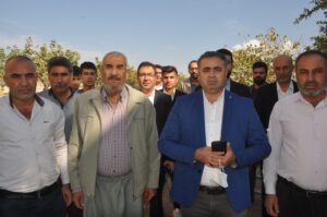 Deva Partisi Birecik’te Susuzluk sorunuyla gündem olan köyde incelemelerde bulundu