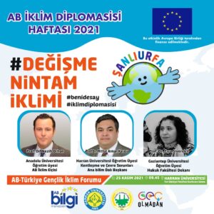 Şanlıurfa’da Ab-Türkiye Gençlik İklim Forumu Düzenlenecek