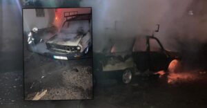 Araba Alev Alev Yandı!