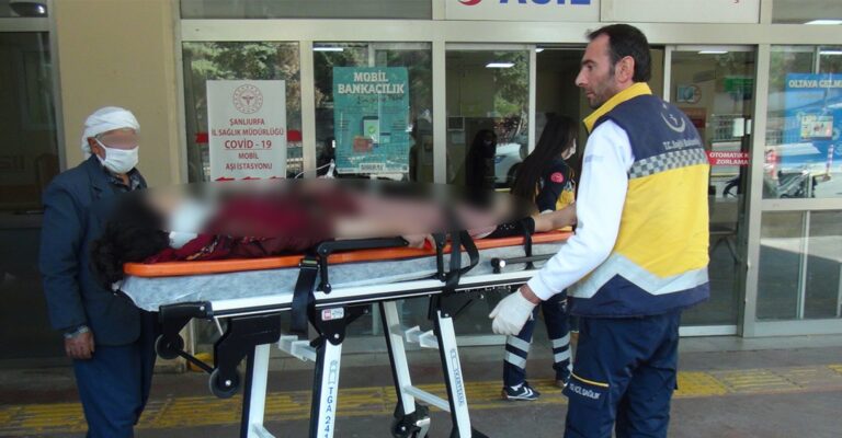 Hilvan’da çamaşır asarken balkondan düştü