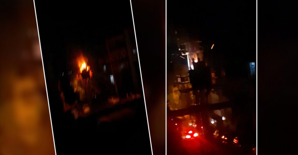 Urfa’da Mahallede Patlama! Korku Dolu Anlar Yaşandı