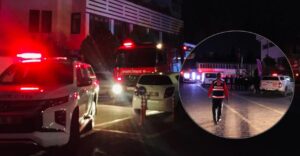 Şanlıurfa Öğretmenevinde korkutan yangın! Kalanlar tahliye edildi