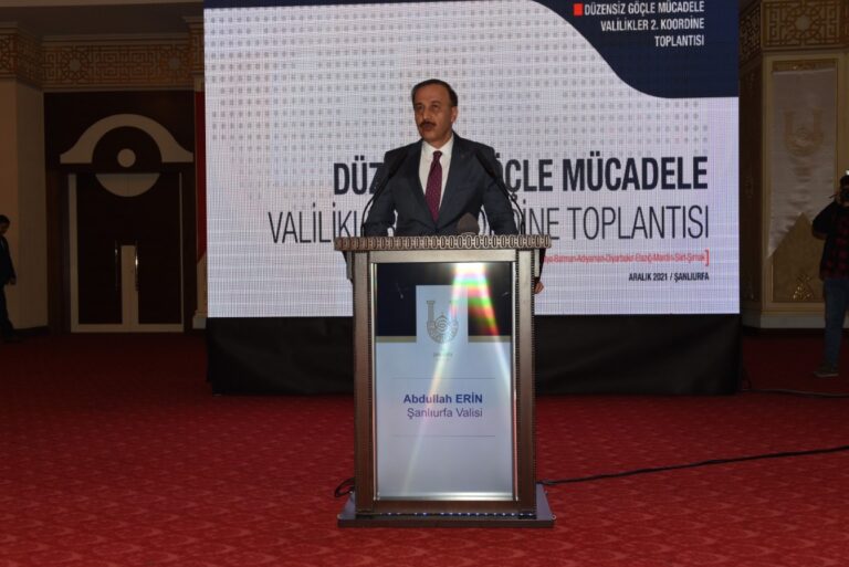 Şanlıurfa’da Düzensiz Göçle Mücadele Toplantısı yapıldı