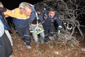 Şanlıurfa’da Amatör Dağcı İki Gün Mahsur Kaldı