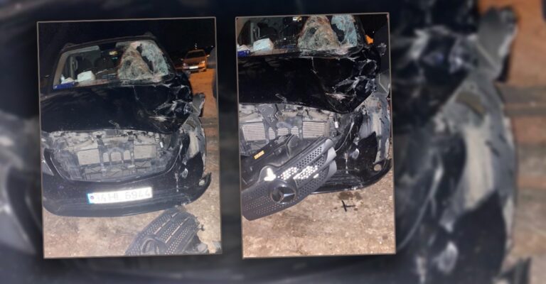 Eyyübiye’de feci kaza! Başıboş gezen ata çarptı