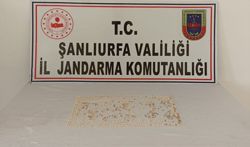 Şanlıurfa’da toprağa gömülü 1250 uyuşturucu hap ele geçirildi