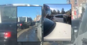 Urfa’da Buzlanan yolda zincirleme kaza!