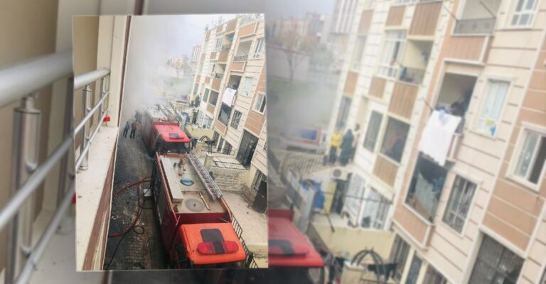 Urfa’da Evi Bir Anda Alevler Sardı!