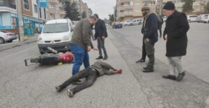 Haliliye’de dikkatsizlik ve sürat kaza getirdi