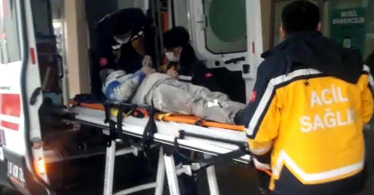 Haliliye’de İnşaatta İskele Çöktü: 2 Yaralı