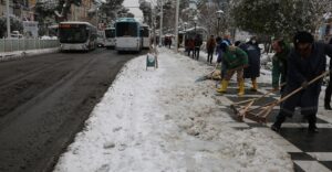 Haliliye’de karla mücadele seferberliği