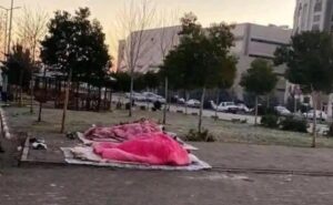 Urfa’da Hastane refakatçilerinin sokaktaki görüntüsüne tepki