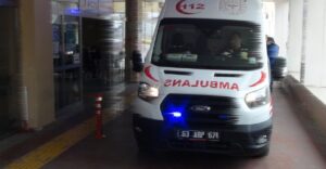 İşçi servisi kaza yaptı! Yaralılar var