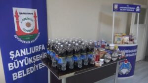 Urfa’da Marketlerin promosyon oyununu zabıta bozdu