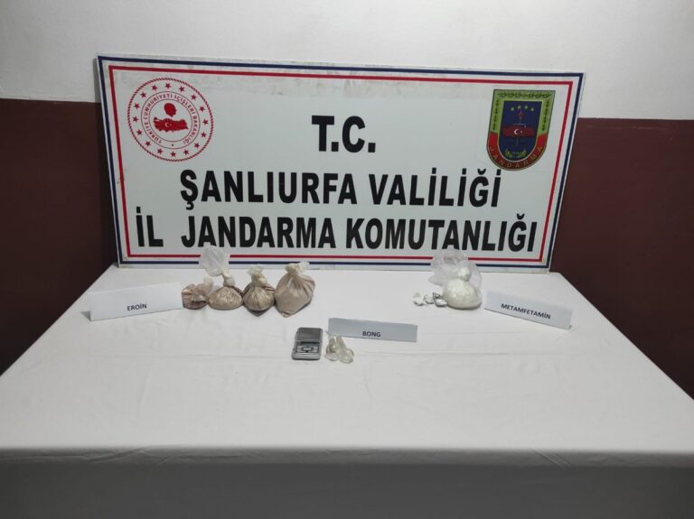 Şanlıurfa’da uyuşturucuda nokta operasyonu!