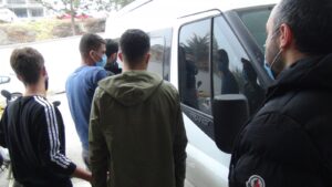 Şanlıurfa’nın “Maskeli Beşler”i polisten kaçamadı!