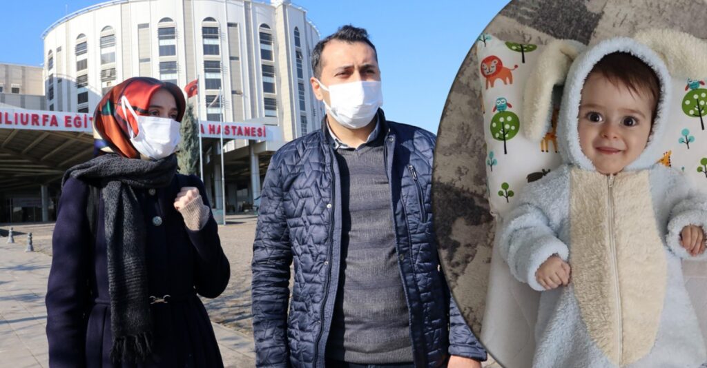 Urfa’da bir bebek ‘yaşamak için’ yardım bekliyor