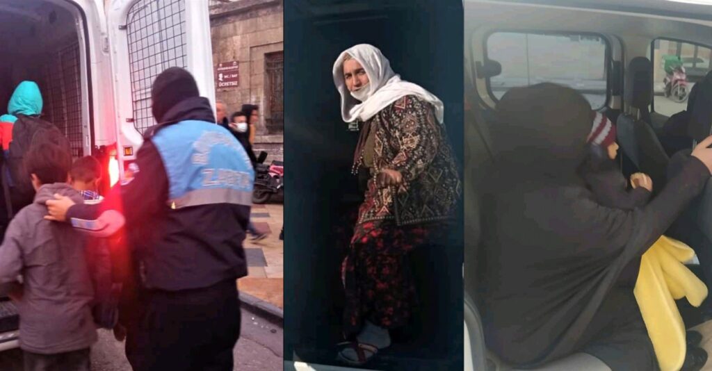 Urfa’da Dilenci Operasyonu