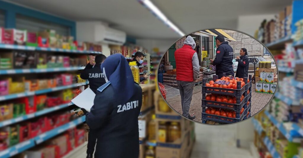 Urfa’da Zabıta ekiplerinden fiyat denetimi