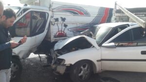 Akçakale yolunda kaza