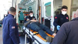 Haliliye’de otomobil ile motosiklet çarpıştı!